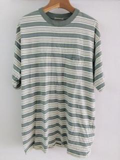 J.S. HOMESTEAD ストライプ Tシャツ Mサイズ