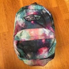 VANS 宇宙柄 リュック 海外購入レア 最終値引き