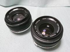 OLYMPUS OM ZUIKO MC 50mm F1.8 2個(ジャンク品)