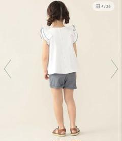 ★美品★BEAMS mini 半袖シャツ ホワイト