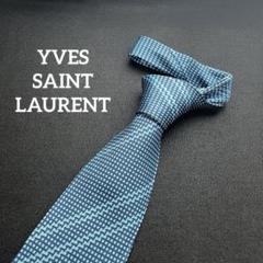 未使用 SAINT LAURENT ネイビー ドット柄 ネクタイ サンローラン 2025年最新】Yves Saint Laurent 柄・デザイン：ドット メンズ