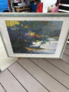 遊馬正 アートポスター大きい絵画