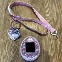 たまごっちみーつ　ピンク　ストラップ付き
