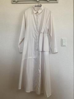 ✨極美品✨】CISLYS シスリス◎ドッキングニットシャツワンピース