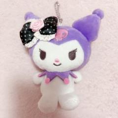 ♡クロミ♡キーホルダー♡ファイターズコラボぬいぐるみ♡ kuromi-collaboration-stuffed-