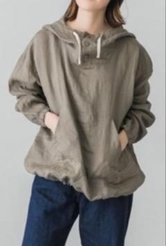 コットンリネンパーカー　sizeFREE　かぐれ 2025年最新】かぐれ パーカーの人気アイテム - メルカリ