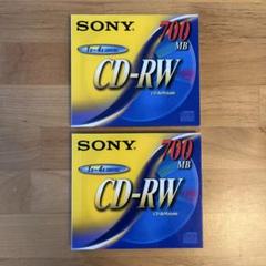 SONY CD-RW ×2枚