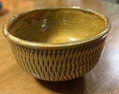 小鹿田焼き　飛びかんな　茶器　茶碗