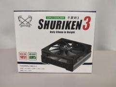 サイズ SHURIKEN 3 (手裏剣3) SCSK-3000 CPUクーラー