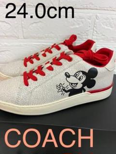 COACHスニーカー新品未使用箱入り - メルカリ 芸能人愛用 COACHスニーカー新品未使用箱入り スニーカー