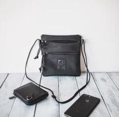 CRAMBOX CREATING サコッシュ 黒 ブラック ショルダーバッグ