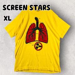 Vintage Screen Stars Tシャツ 肺 解剖図 XL USA製