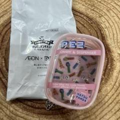 即購入OK♡PEZ×ナツパンダ♡AEON♡推し活クリアポーチ♡ピンク