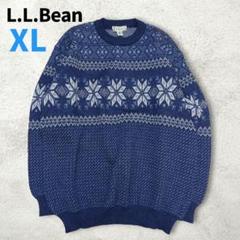 ジ*ー様 【希少】llbean バーズアイニット XLサイズ エルエルビーン LL BEAN/エルエルビーン】Wayne Sweater Bird's-Eye/バーズアイ