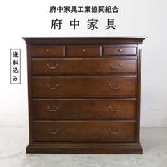 【最終値下】府中家具　タンス 今週末まで！値下げしました！高級オーダー府中家具右側の総桐箪笥