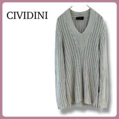 チヴィディーニ（CIVIDINI）透かし編み コットンセーター（未使用品） チヴィディーニ（CIVIDINI）透かし編み コットンセーター（未