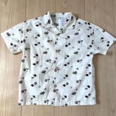 ザラ　ココナッツ柄アロハシャツ　110