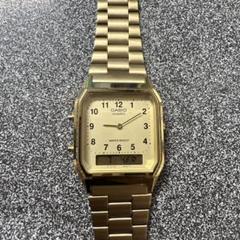 CASIO AO-230 水色 デジタル腕時計 Amazon.co.jp: [カシオ] CASIO アナデジ ANA-DIGI クオーツ
