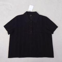 【超美品】Theory 半袖トップス ブラック サイズS 2025年最新】theory レディース 半袖(Tシャツ) Tシャツ