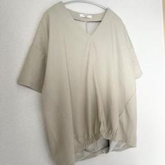 Samansa Mos2 blue サマンサモスモスブルー　ブラウス　Tシャツ