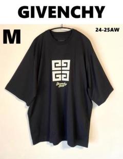 24AW【新品】GIVENCHY ジバンシー 4G 刺繍 ロゴ Tシャツ M