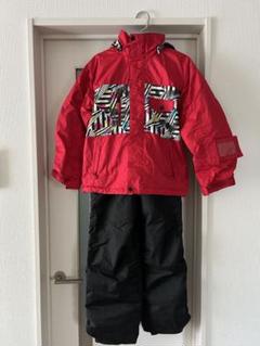 【美品】kissmark スキーウェア　子供用 kissmark キスマーク ジュニア キッズ 子供 スノーボード 上下