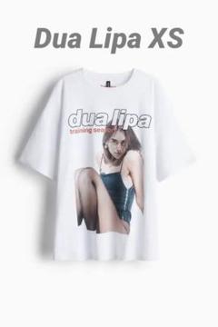 H&M Dua Lipa グラフィックオーバーサイズTシャツXS