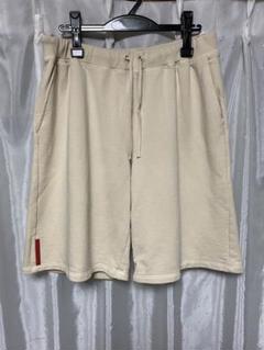 【新品タグ付き】PRADAスポーツ ハーフチノパンツ☆ ベージュ 48サイズ 新品タグ付き】PRADAスポーツ ハーフチノパンツ☆ ベージュ 48