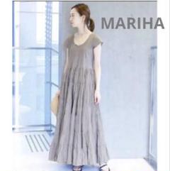 未使用級 MARIHA 草原の虹のドレス＊人気シリーズ ティアードワンピース