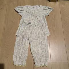 【美品・記名無し】conoco 花柄キッズパジャマ上下セット 110