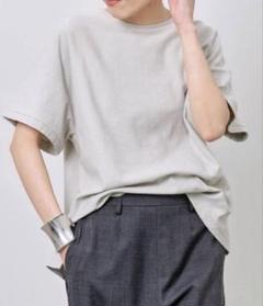 L'appartement グレーコードFrench sleeve Tee L'appartement グレーコードFrench sleeve Tee - メルカリ
