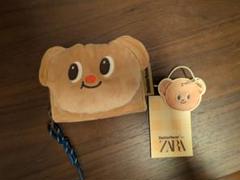 BUTTERBEAR ZARA モコモコ　バターベア　トラベルポーチ　もこもこ BUTTERBEAR ZARA モコモコバターベアトラベルポーチもこもこ