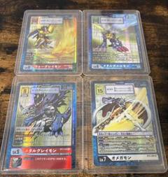 デジモンカード　オメガモン　メタルグレイモン　パラレル　希少　旧デジカ