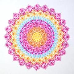 マンダラアート (316) A5サイズ 原画のサムネイル