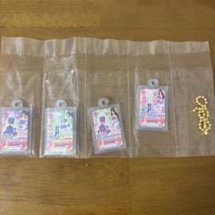 アイカツガチャガチャ2 霧矢あおい＆紫吹蘭 カードキーホルダー