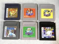 ゲームボーイ用 ポケットモンスター ソフト6個セット