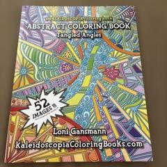 ABSTRACT COLORING BOOK Tangled Angles
