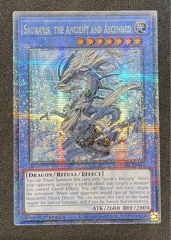 遊戯王　粛声　サウラヴィス　アジア　シークレット　25th　クオシク 遊戯王粛声サウラヴィスアジアシークレット25thクオシク