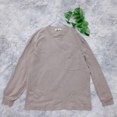 UNIQLO U ユニクロユー（M）長袖 クルーネックTシャツ 綿100 ロンT