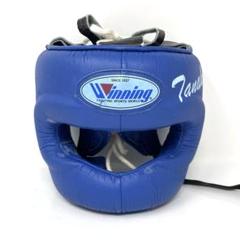 winning ウイニング ヘッドギア レザー 本革 Lサイズ Winning ウイニング ボクシング ヘッドギア フェイスガード
