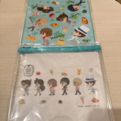 コナンカフェ in コナンランド クリアポーチ ミニタオル