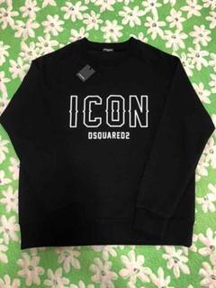 ディースクエアード icon ロゴ トレーナー