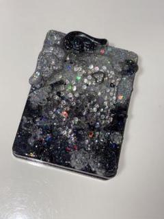 【限定品】シェイカートレカケース/ブラック×シルバー