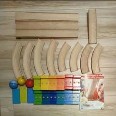 haba ベビークーゲルバーン　ハバ レール　玉の道 木のおもちゃ カルテット / はじめての玉の道セット|ハバ社(ドイツ)
