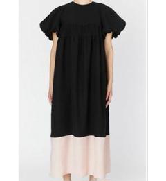 美品✨YOKOCHAN バルーンスリーブロングワンピース　ブラック40サイズ 美品✨YOKOCHAN バルーンスリーブロングワンピース ブラック40サイズ