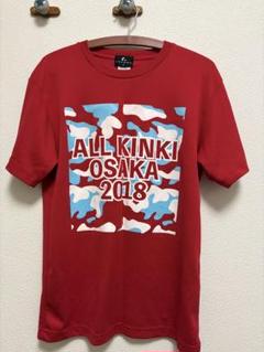 赤い迷彩柄Tシャツ LUCENT