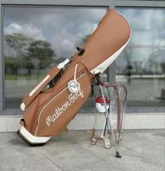 新品Malbon Golf スタンド付きゴルフバッグ マルボン キャディバッグ