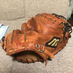 希少　ヴィンテージ　ミズノプロ　硬式　ビックM キャッチャーミット 超激レア