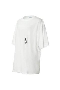 トップス THEREDTHREAD S symbol big T-shirt black THEREDTHREAD / ザレッドスレッド】S symbol big T-shirt