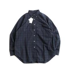 LENO B.D. チェック シャツ ブラックウォッチ 長袖